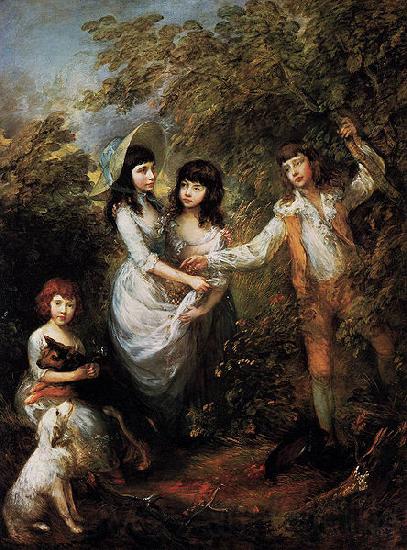 Thomas Gainsborough The Marsham Children